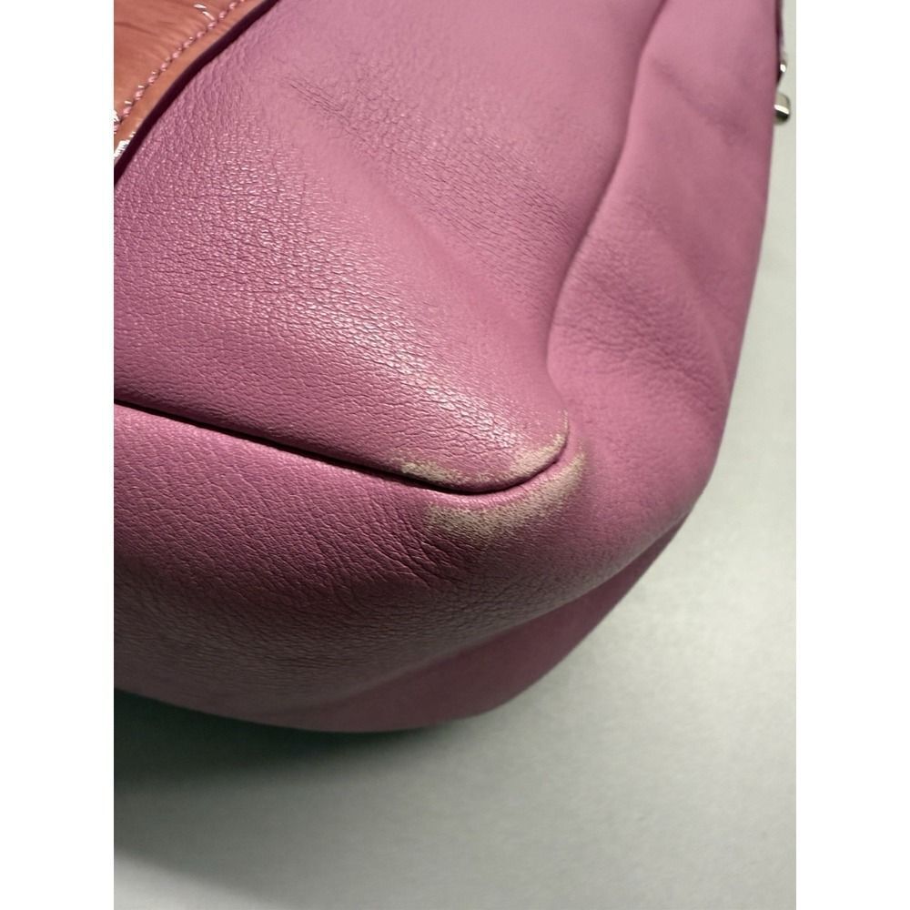 Vintage Coach Leatherware Gallery Tote bag. Barbie Pink. 9762 - Picture 7 of 16